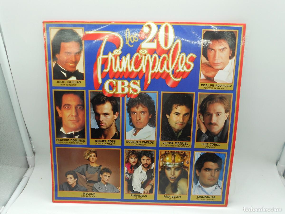 Discos de vinilo: disco los 20 principalescbs 2 discos
