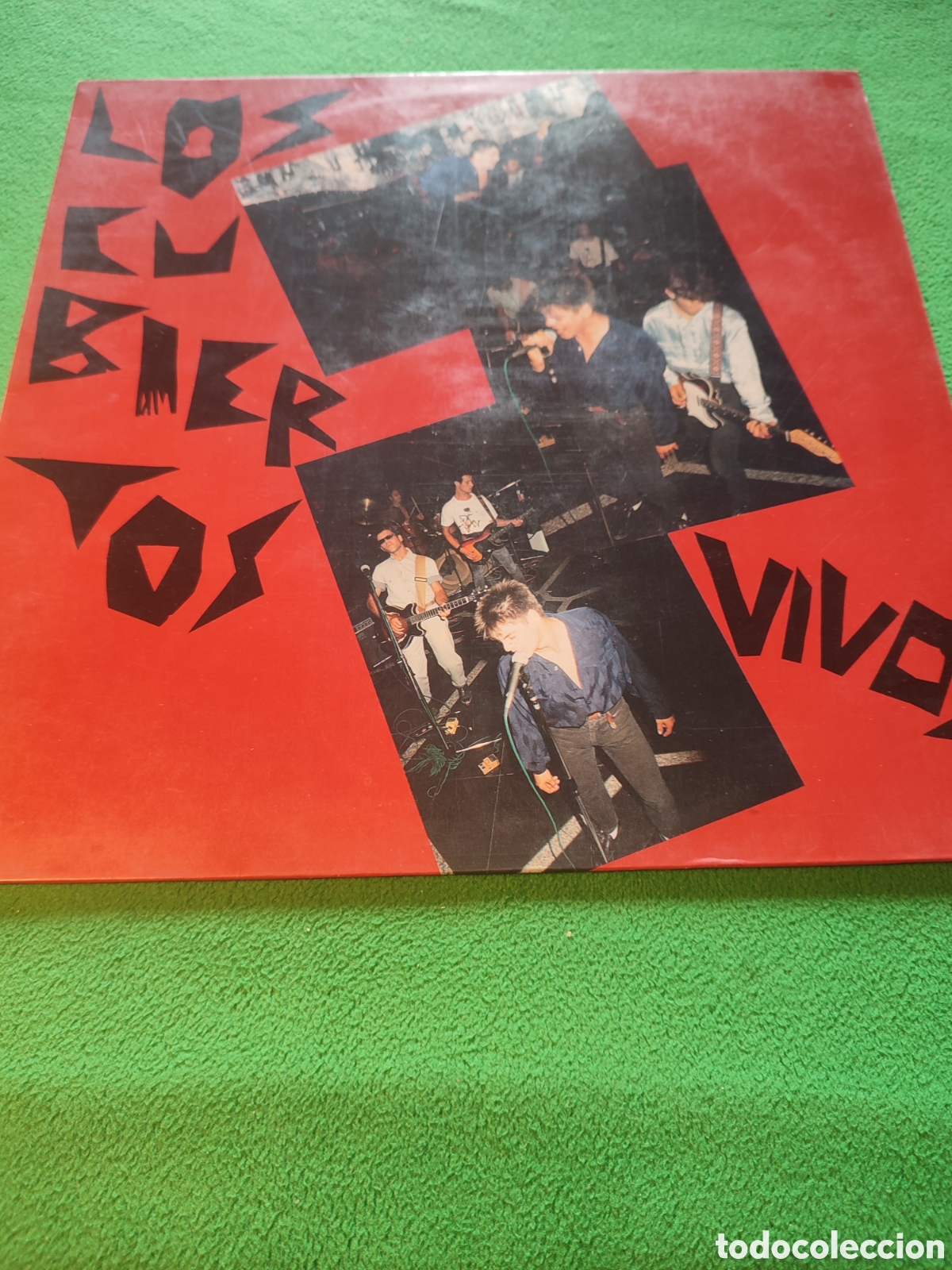 Discos de vinilo: Los Cubiertos - Vivos Edicion 1988