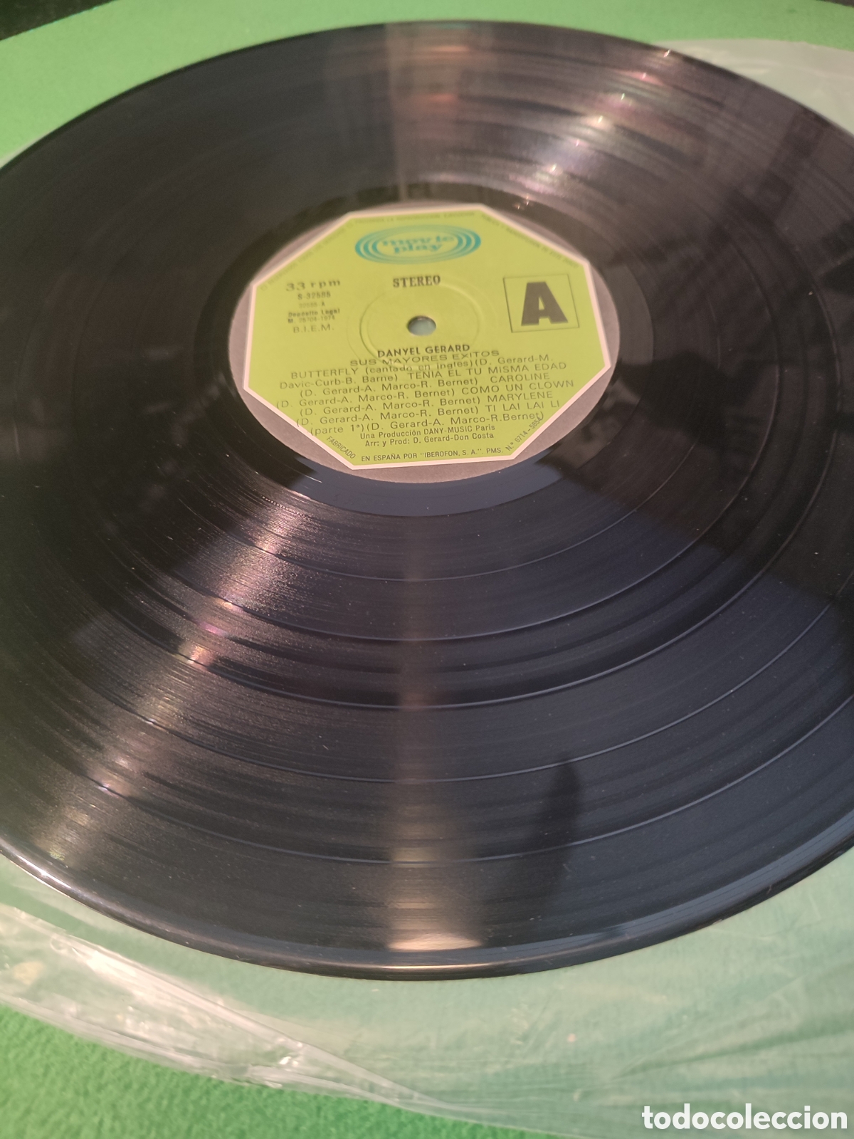 Discos de vinilo: Danyel Gerard - Sus mayores exitos 1974 - Foto 3