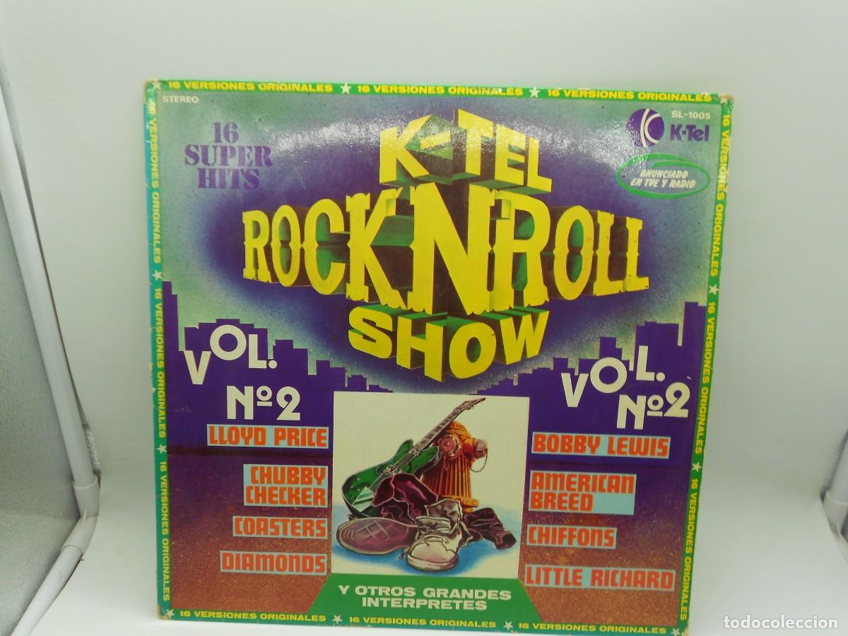 Discos de vinilo: disco k-tel rock n roll vol 2 16 super hits