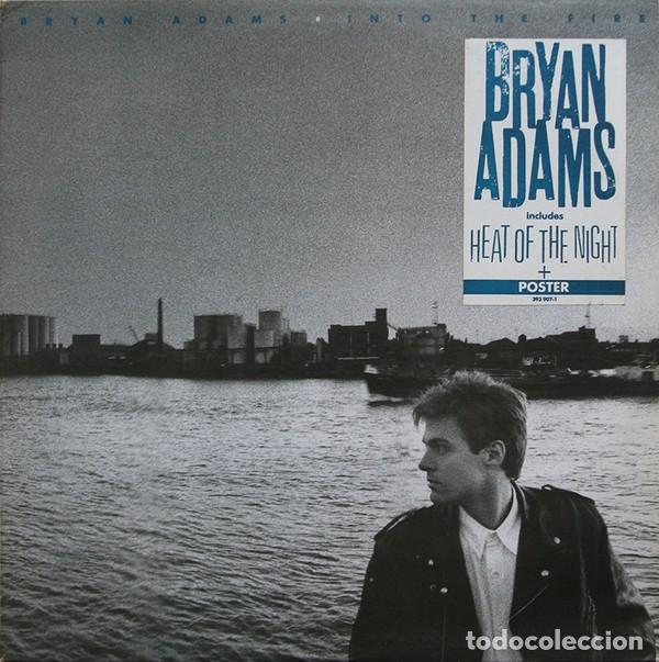Discos de vinilo: Bryan Adams &lrm;&ndash; Into The Fire, Spain sin poster