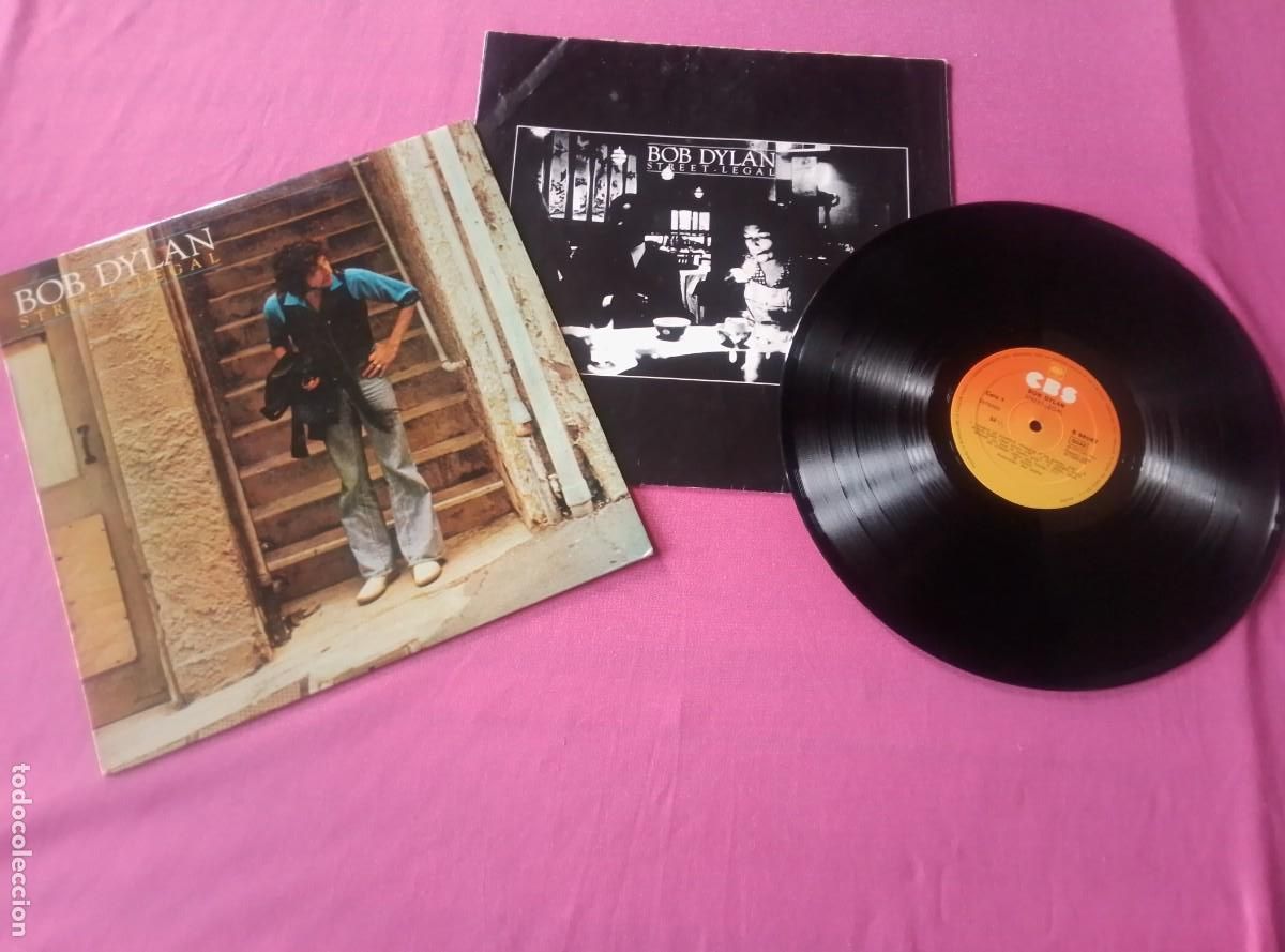 Discos de vinilo: BOB DYLAN STREET LEGAL 1978 ENCARTE LP L 32 33