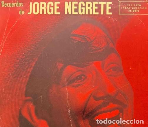 Discos de vinilo: Recuerdos De Jorge Negrete, Spain