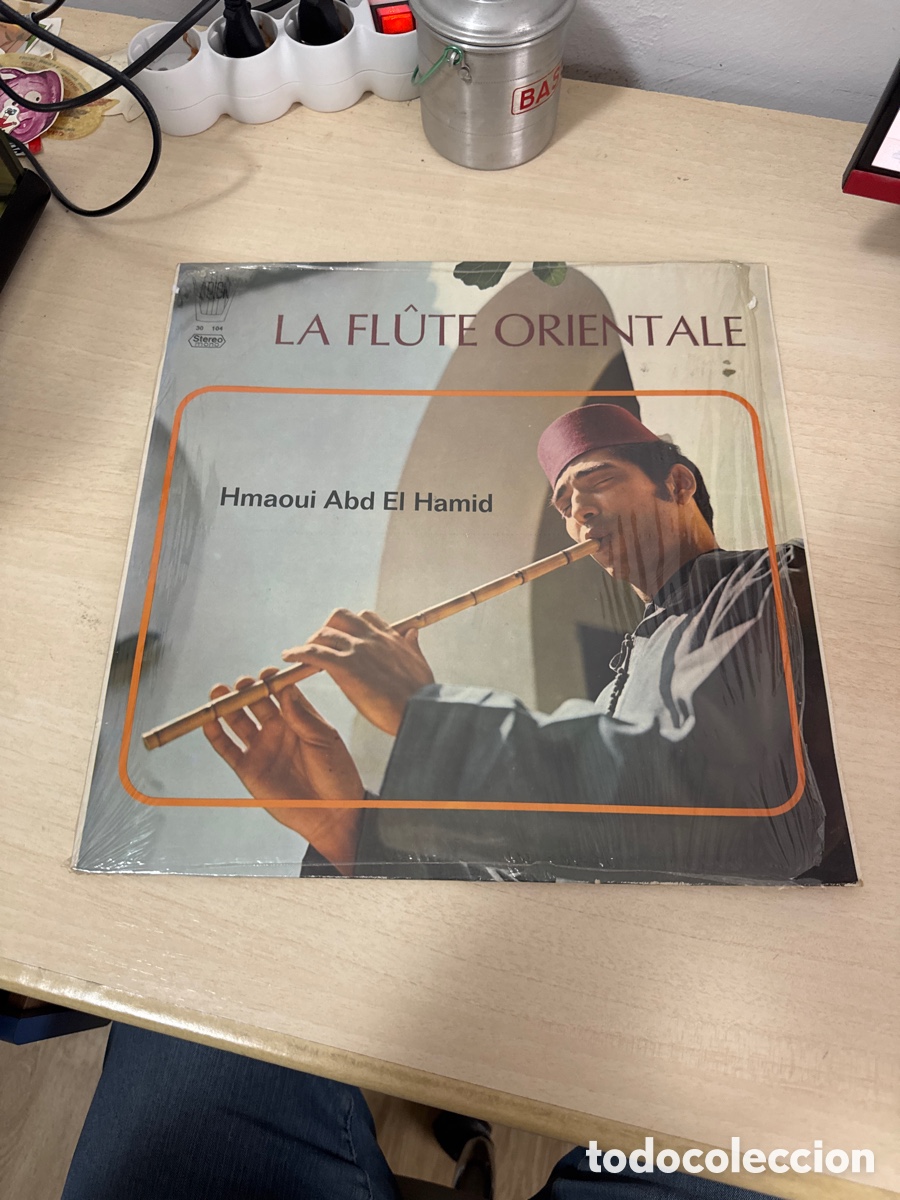 Vinyl records: DISCO VINILO LA FL&Ucirc;TE ORI&Eacute;NTALE HMAOUI ABD EL HAMID 1975