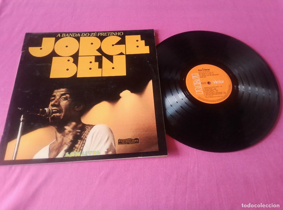 Disques de vinyle: JORGE BEN A BANDA DO ZE PRETINHO 1978 LP L 32 33