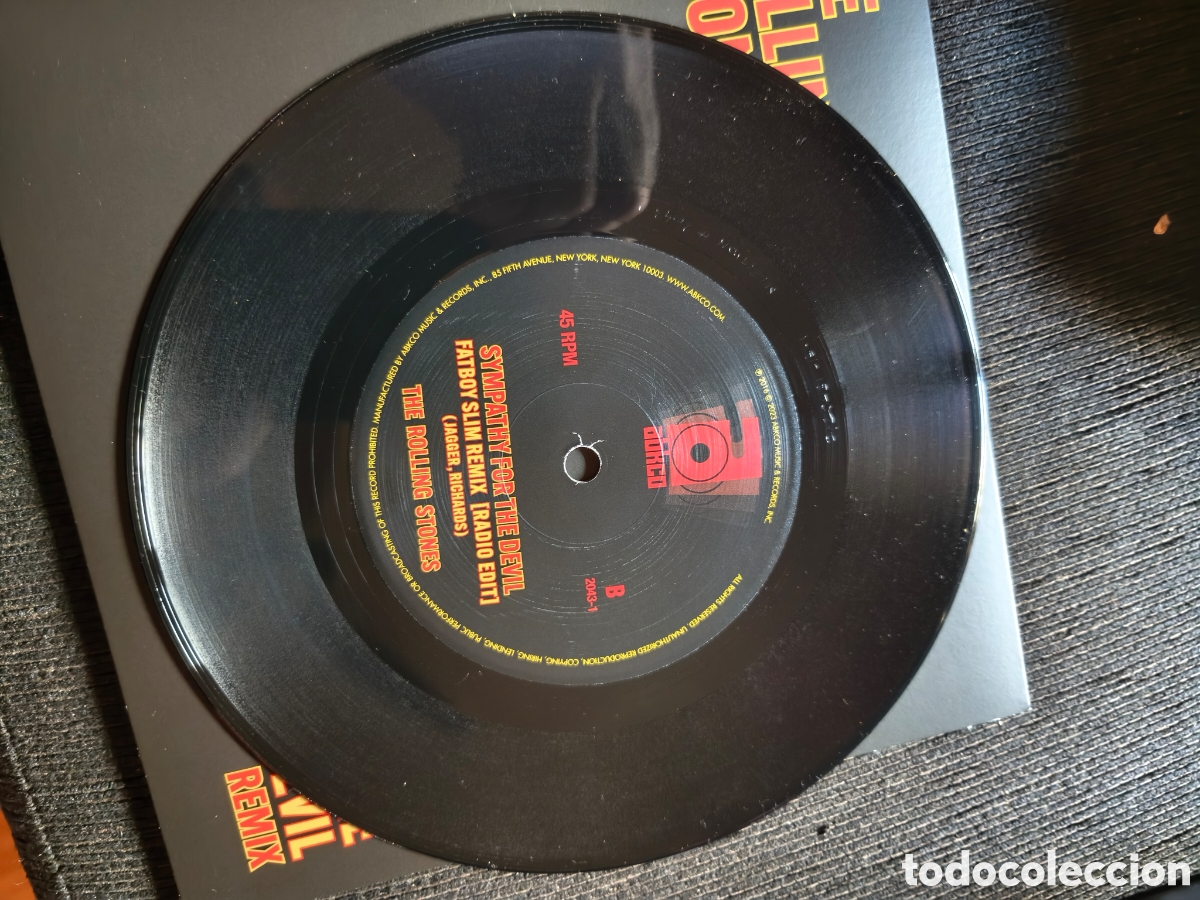 Discos de vinilo: Sympathy For The Devil Remix 7&rdquo; 2024 - Foto 3