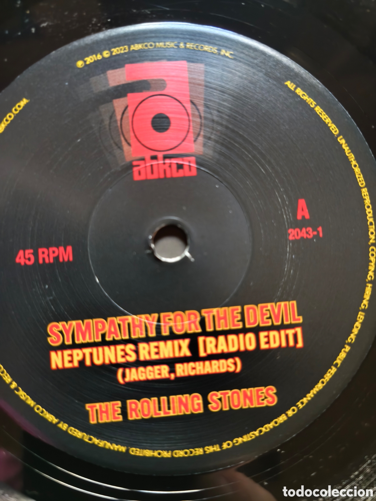 Discos de vinilo: Sympathy For The Devil Remix 7&rdquo; 2024 - Foto 5