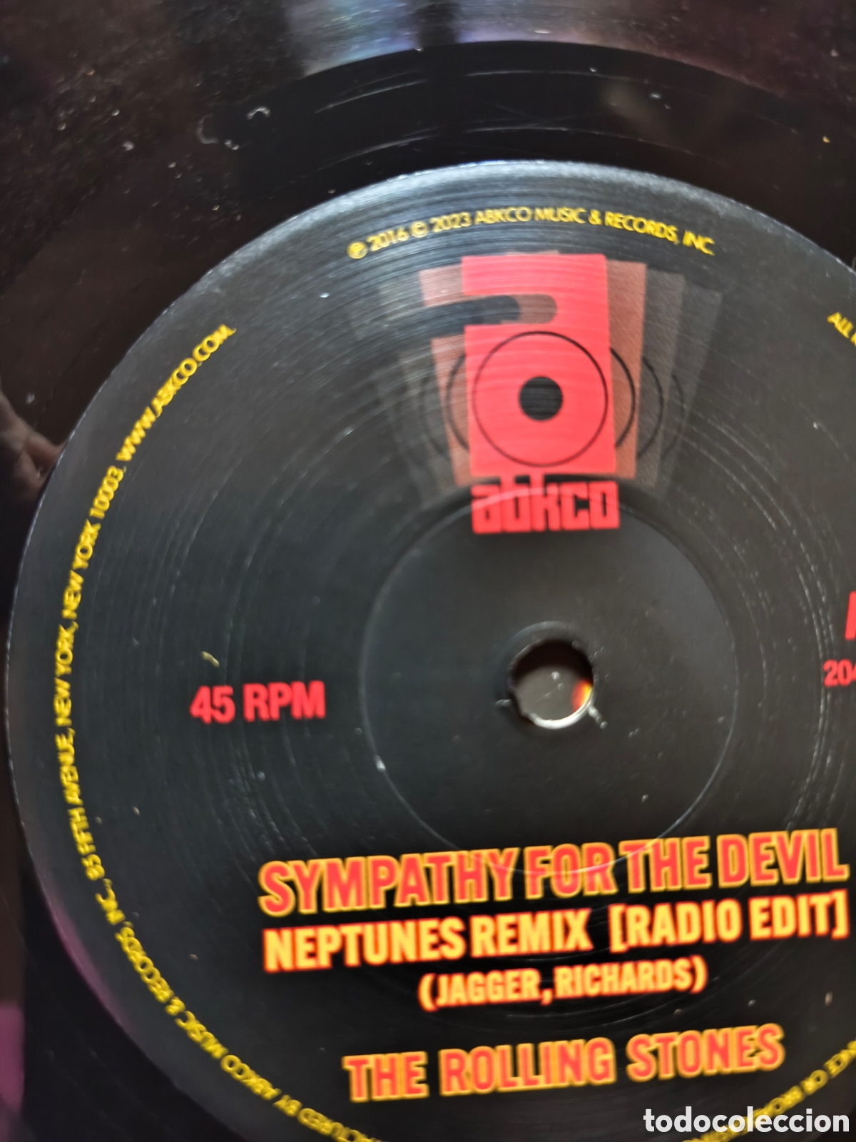 Discos de vinilo: Sympathy For The Devil Remix 7&rdquo; 2024 - Foto 6