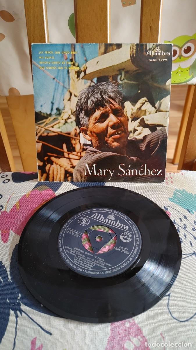 Discos de vinilo: MARY SANCHEZ-EP AY TEROR QUE LINDO ERES +3
