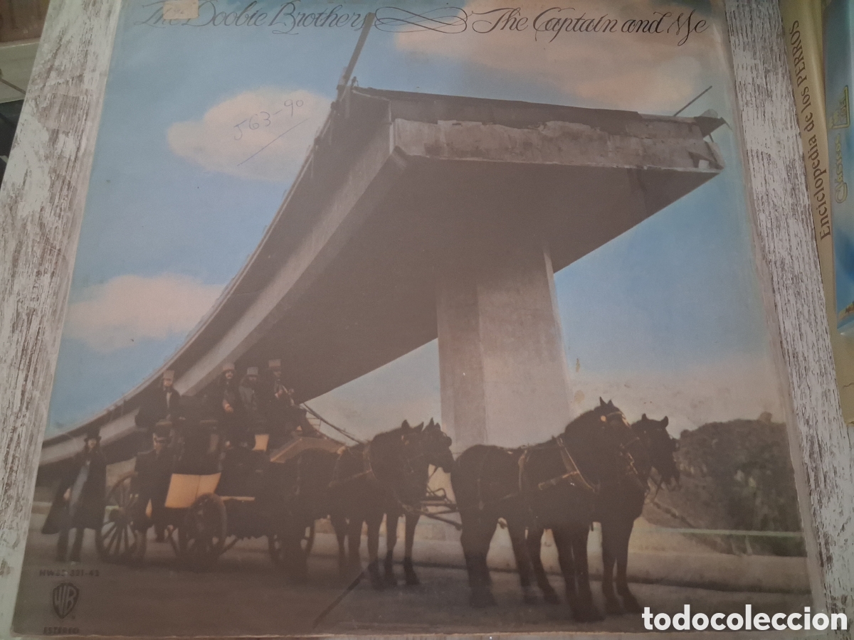 Discos de vinilo: The doobie brothers. The captain and me. Vinilo