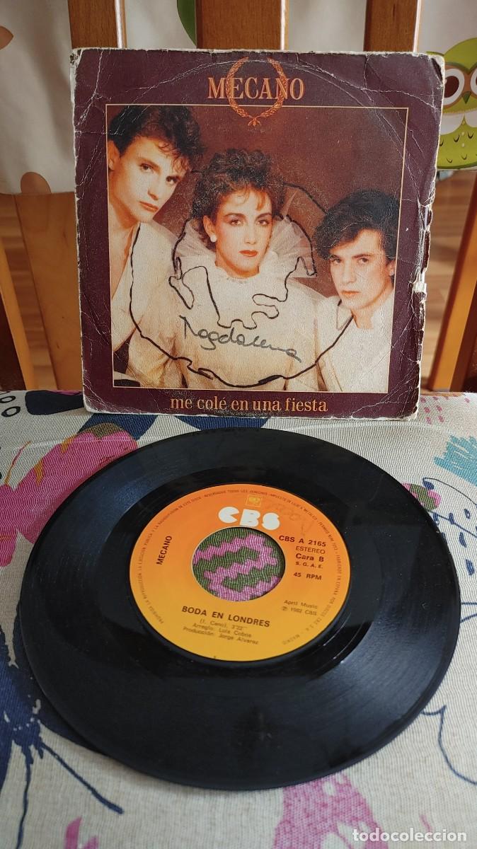 Discos de vinilo: MECANO-SINGLE ME COLE EN UNA FIESTA-PORT. REGULAR