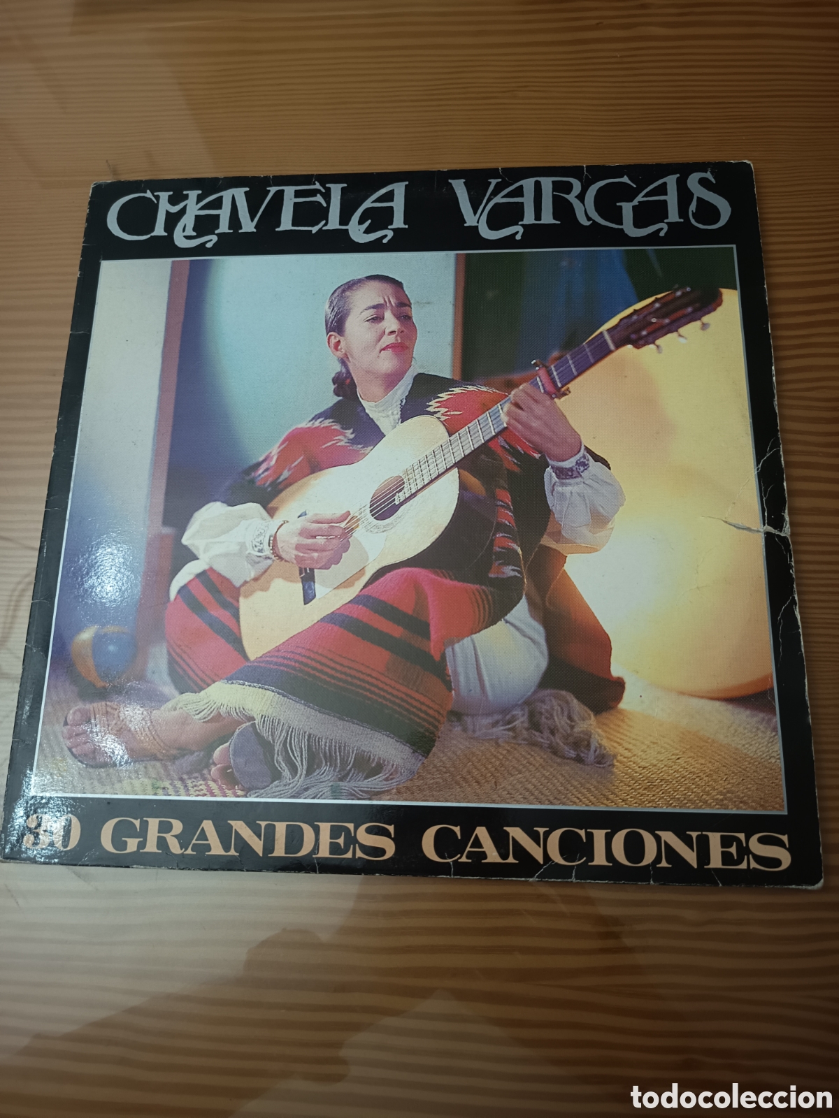 Discos de vinilo: Rareza !! Doble disco de Chavela vargas &rdquo; 30 Grandes Canciones&rdquo;