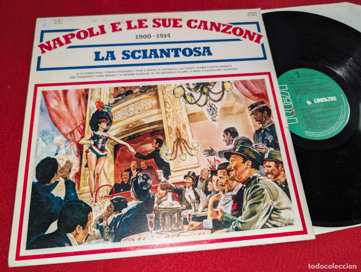 Discos de vinilo: LA SCIANTOSA Napoli sue canzoni 1900-1914 1980 RCA ITALY Merola+Bruni+Luce+Mauro+Abbate++