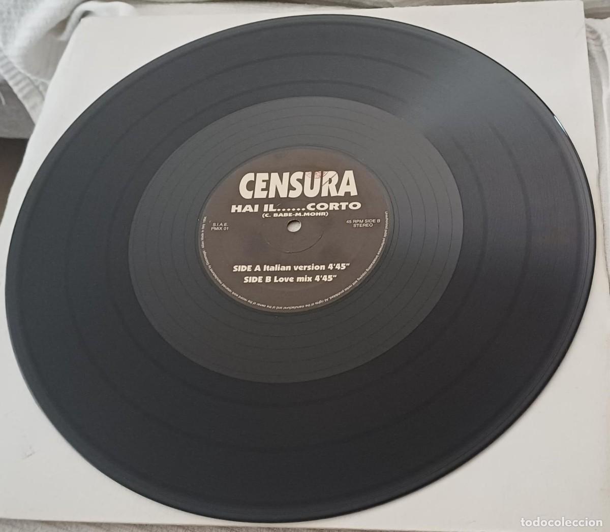 Discos de vinilo: Censura &lrm;&ndash; Hai Il ...... Corto - ITALO HOUSE - Disco Magic