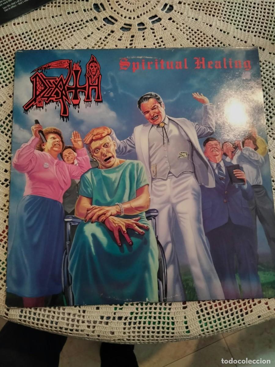Discos de vinilo: DEATH SPIRITUAL HEALING ENTRA Y MIRA MIS OTOROS VINILOS