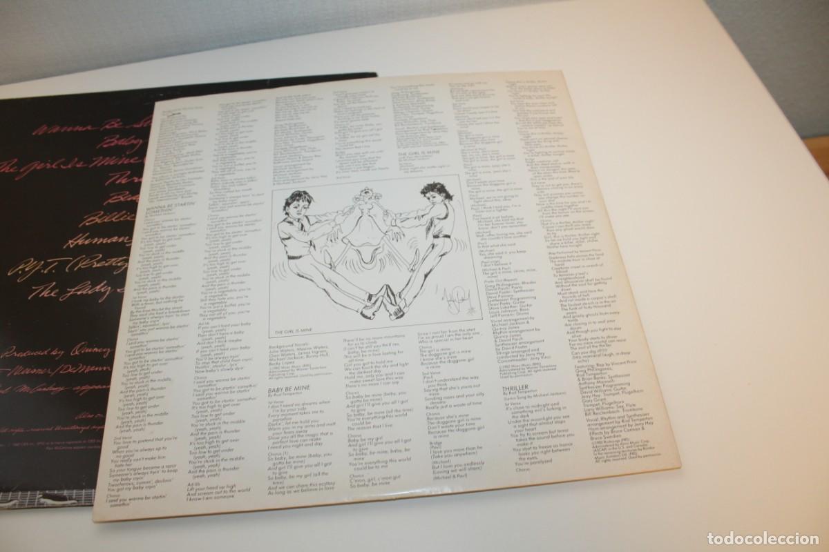 Discos de vinilo: LP MICHAEL JACKSON - TRILLER - Foto 4