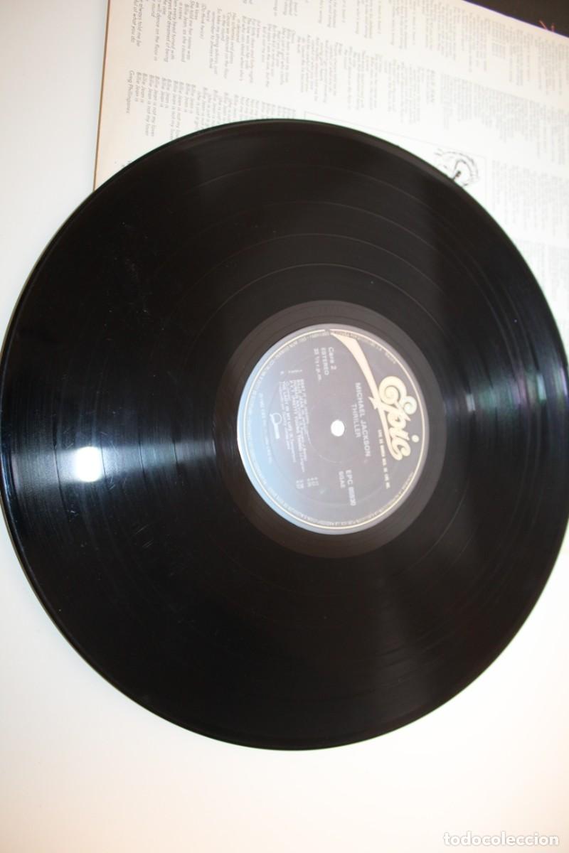 Discos de vinilo: LP MICHAEL JACKSON - TRILLER - Foto 6