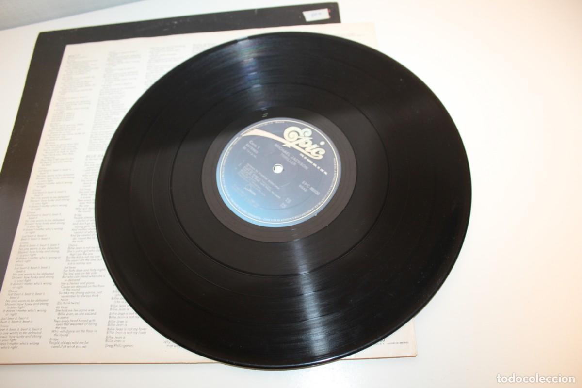 Discos de vinilo: LP MICHAEL JACKSON - TRILLER - Foto 7