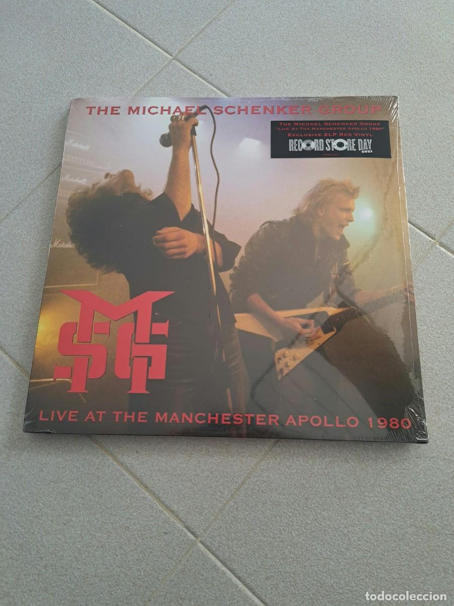 Discos de vinilo: MICHAEL SCHENKER GROUP - 2 LP - DIRECTO MANCHESTER APOLLO 1980 - PRECINTADO