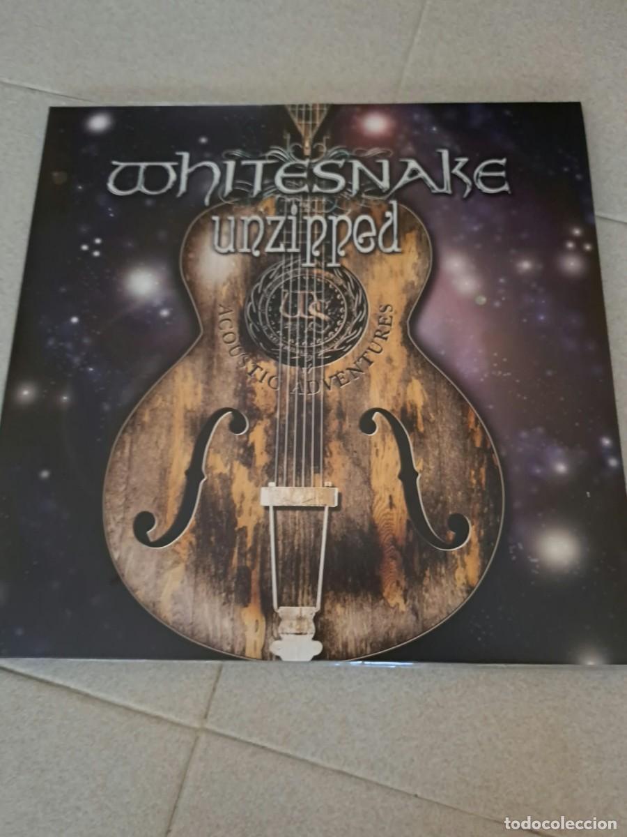 Discos de vinilo: WHITESNAKE - 2 LP - UNZIPPED - DAVID COVERDALE + ADRIAN VANDENBERG - NUEVO