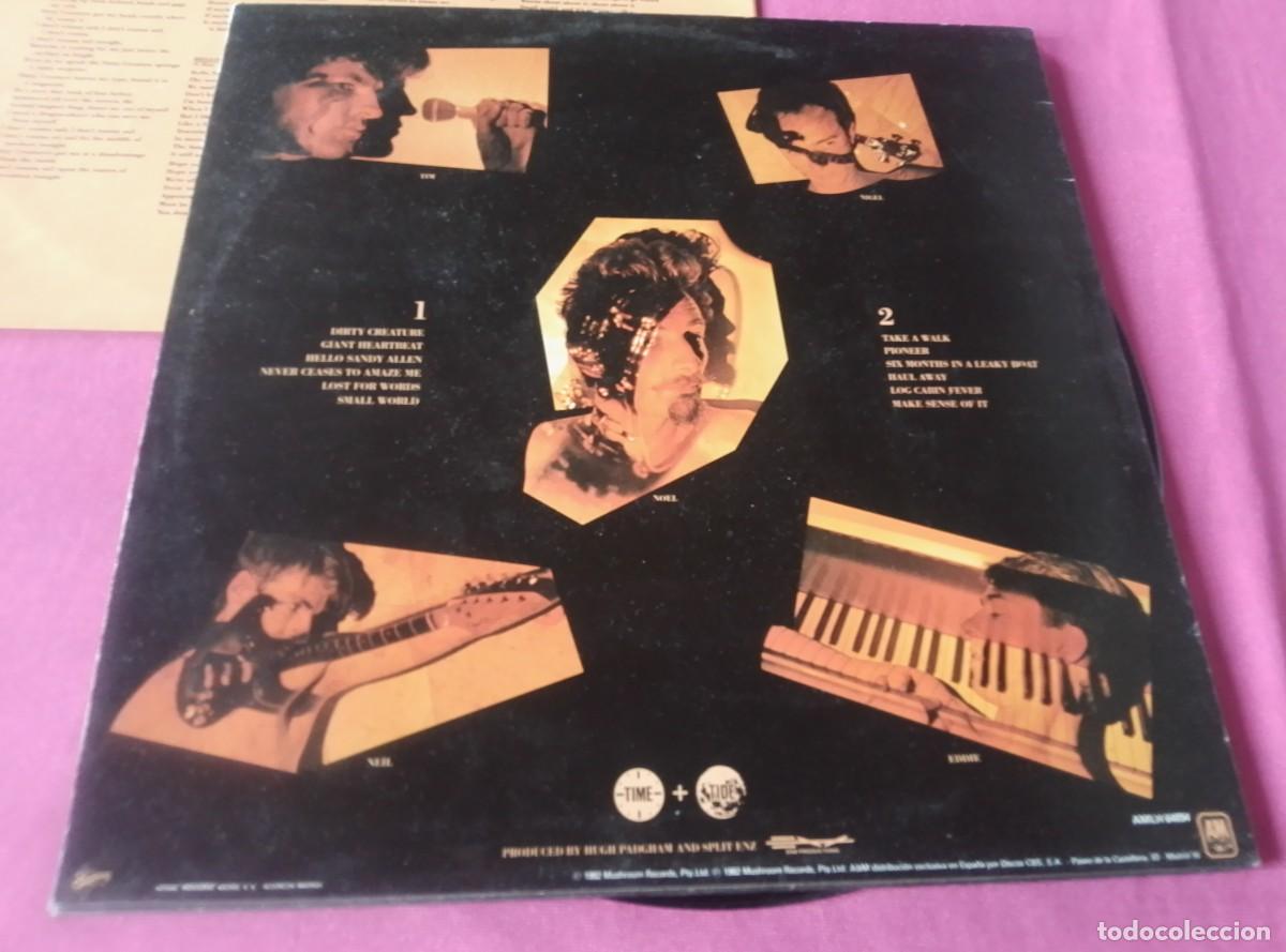 Discos de vinilo: SPLIT ENZ TIME AND TIDE 1982 LP L 32 33 - Foto 2