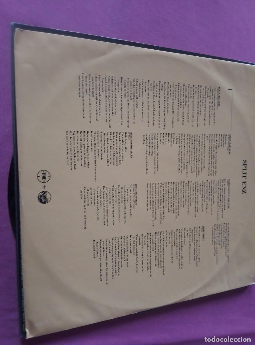 Discos de vinilo: SPLIT ENZ TIME AND TIDE 1982 LP L 32 33 - Foto 3