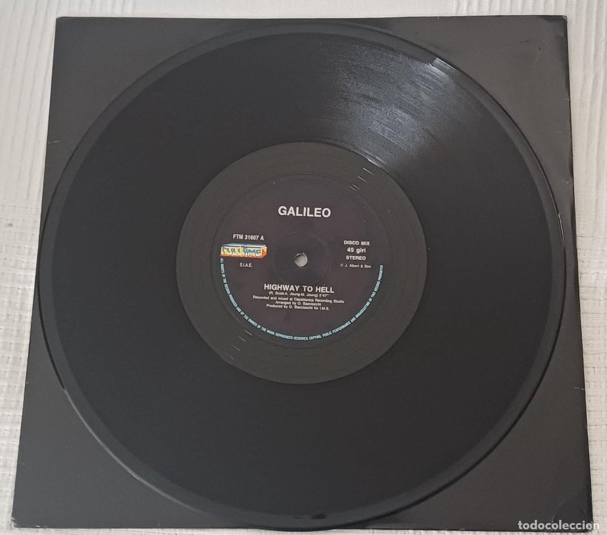 Vinyl-Schallplatten: Galileo &ndash; Highway To Hell / Wanna Be Together - ITALO DISCO - Full Time