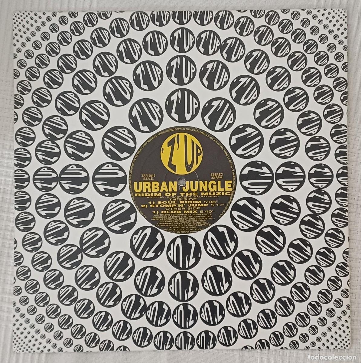 Vinyl-Schallplatten: Urban Jungle &lrm;&ndash; Ridim Of The Muzic - ITALO HOUSE - Z'Up
