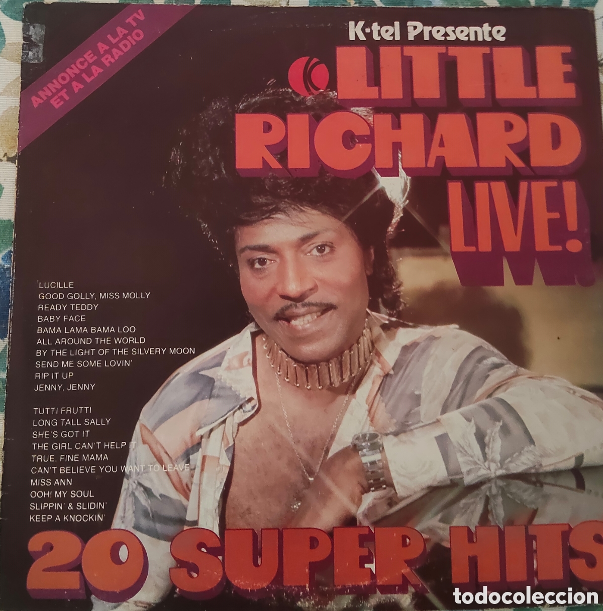 Vinyl-Schallplatten: Little Richard - Live! - 20 Super hits - Francia