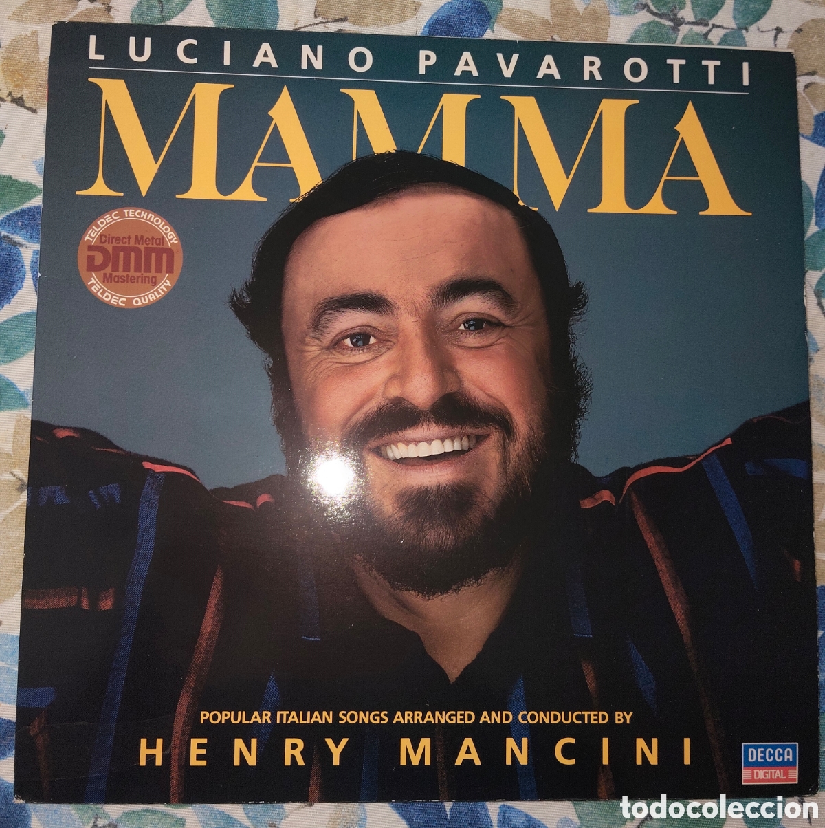Discos de vinilo: Vinilo &aacute;lbum - Luciano Pavarotti - Mamma