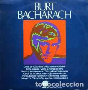 Discos de vinilo: Burt Bacharach - Burt Bacharach (LP, Comp) Label:Impacto Cat#: EL-052