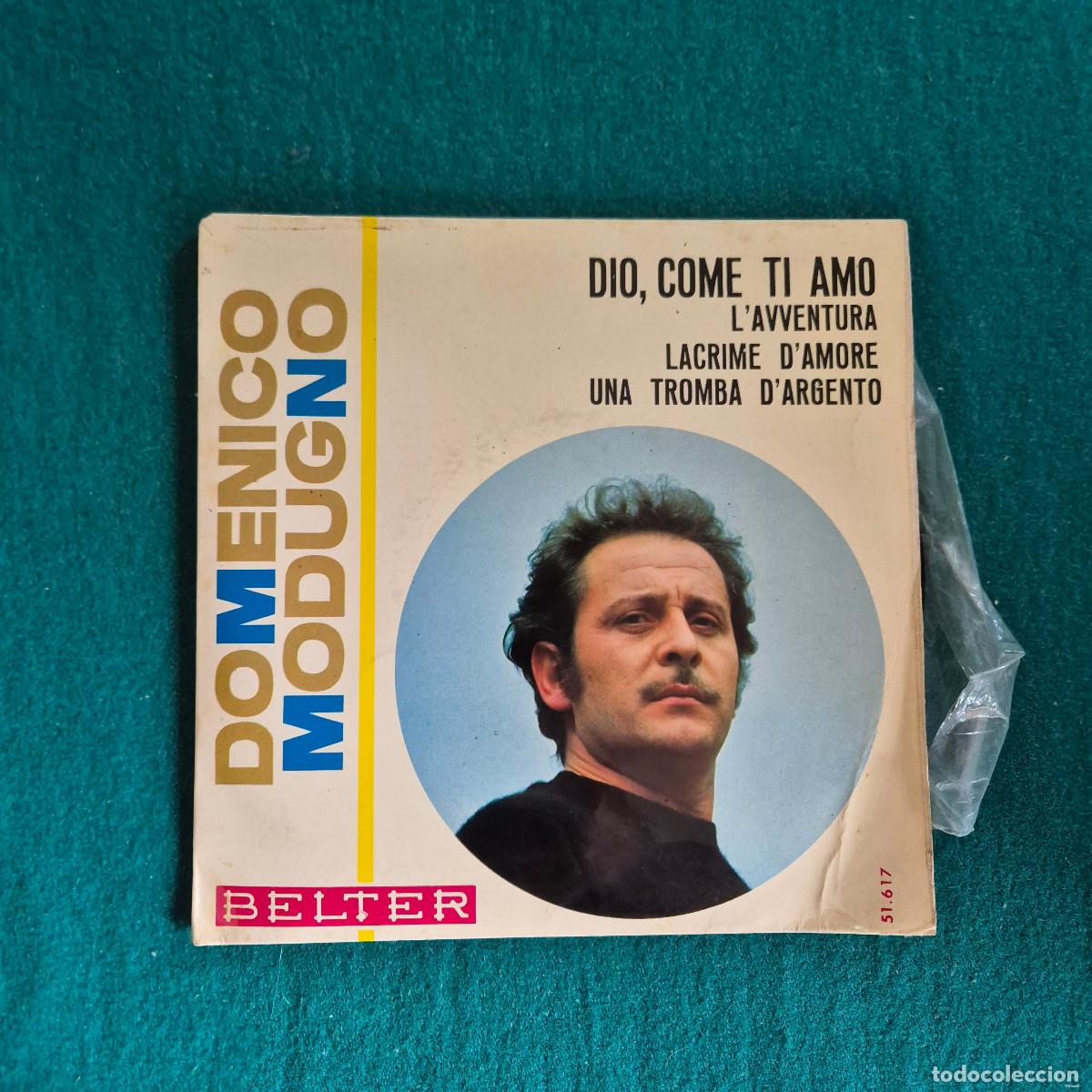 Discos de vinilo: Domenico Modugno &ndash; Dio, Come Ti Amo