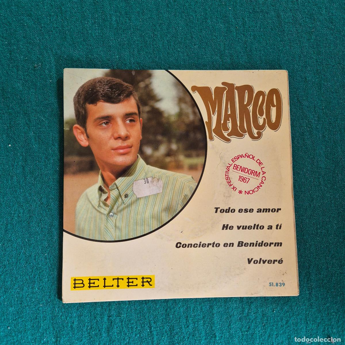 Discos de vinilo: Marco &ndash; Todo Ese Amor - Foto 1