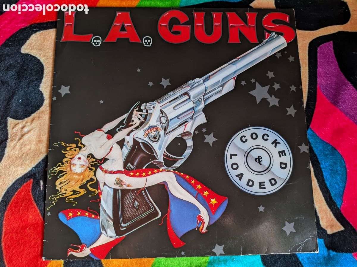 Discos de vinilo: // L.A. Guns &lrm;&ndash; Cocked & Loaded - Vertigo Europe 1989
