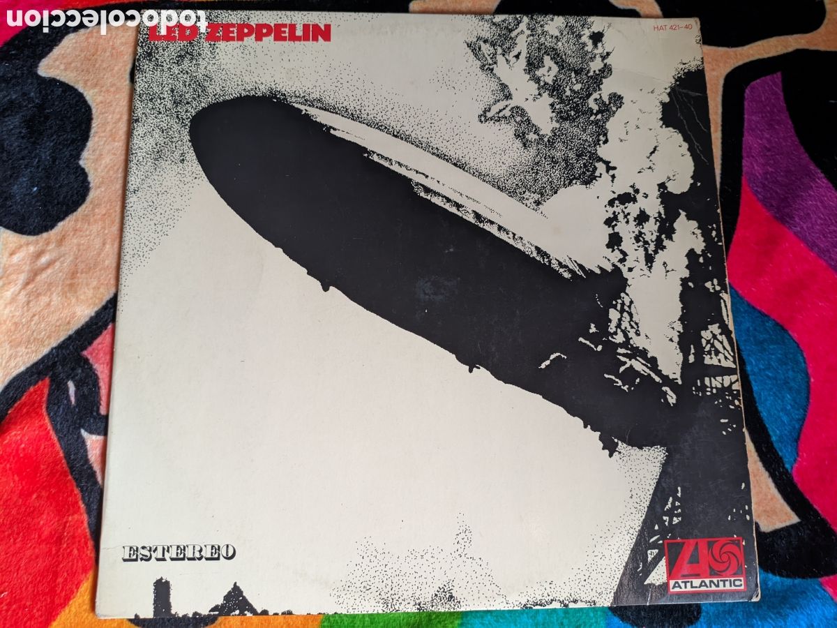 Discos de vinilo: // Led Zeppelin - Led Zeppelin - Atlantic Espa&ntilde;a 1969