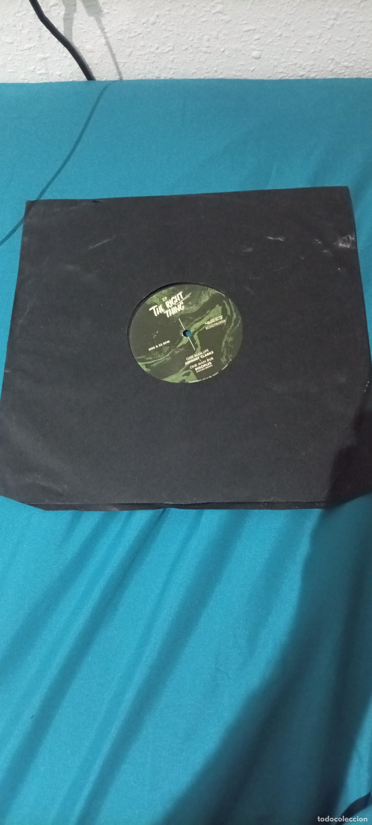 Discos de vinilo: Michael Prophet / Johnny Clarke / Disciples &ndash; The Right Thing EP - Foto 2