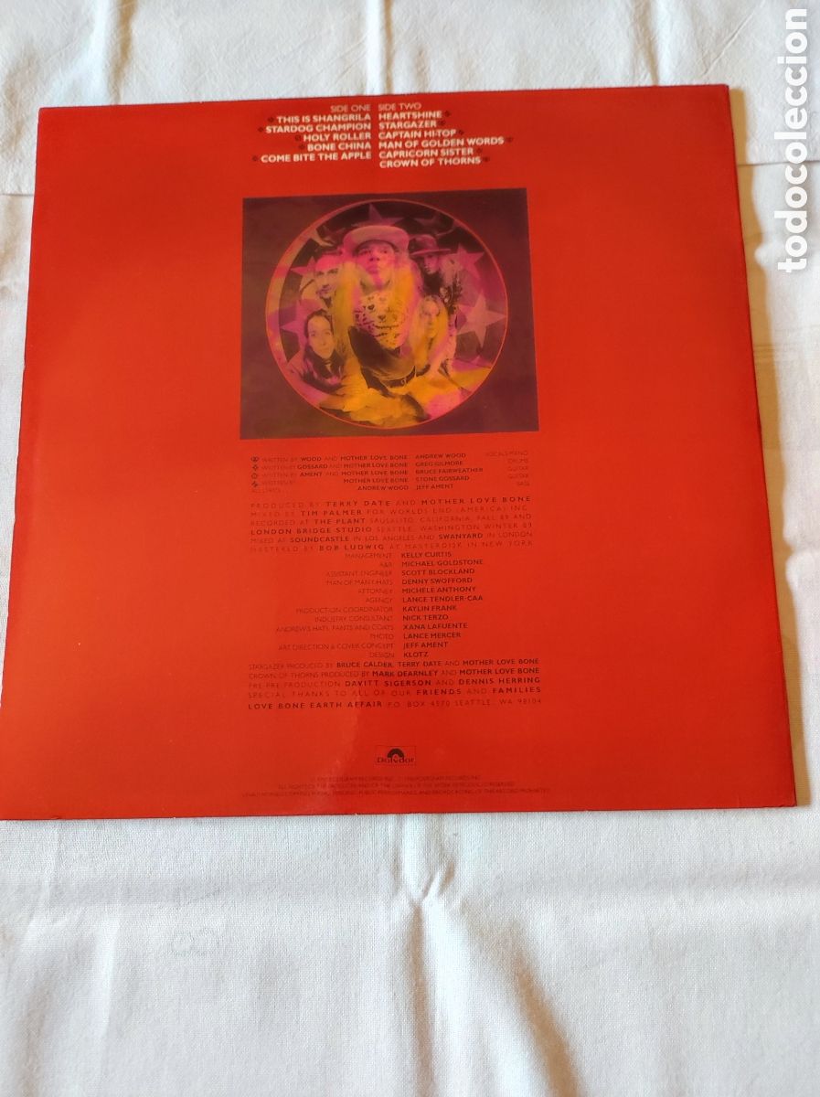 Discos de vinilo: MOTHER LOVE BONE - APPLE - Foto 2