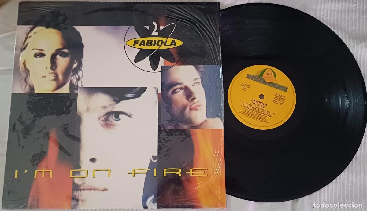 Discos de vinilo: 2 Fabiola &ndash; Lift U Up - BELGIUM EURODANCE - Boy Records