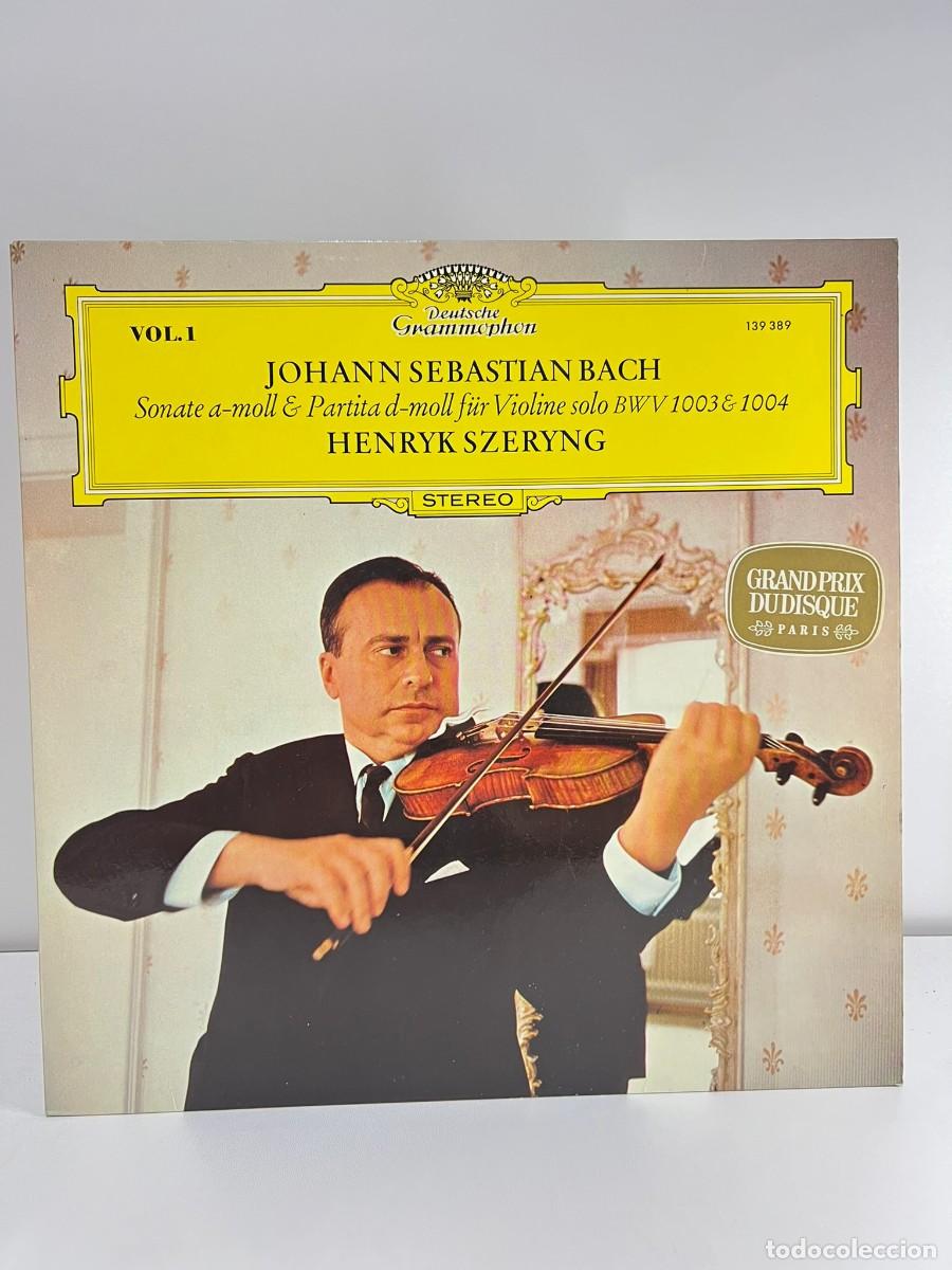 Vinyl-Schallplatten: HENRYK SZERYNG (LP) J. S. BACH A&Ntilde;O 1969 &ndash; EDICION FRANCIA