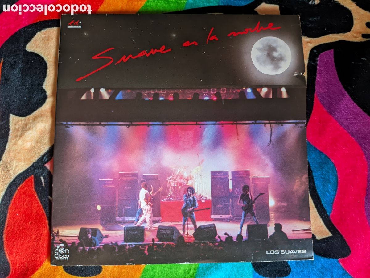 Dischi in vinile: // Los Suaves - Suave es la noche - Edigal Espa&ntilde;a 1989,2LPs gatefold