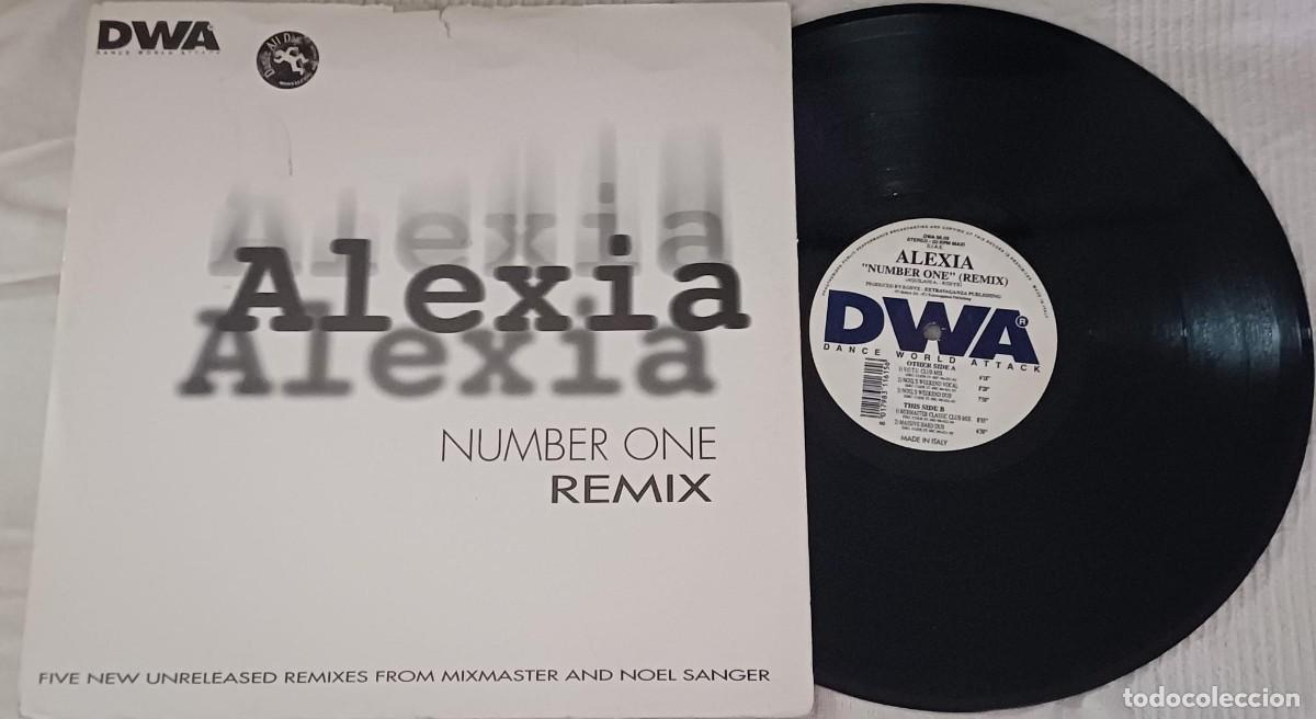 Discos de vinilo: Alexia &ndash; Number One (Remix) - ITALO HOUSE - DWA