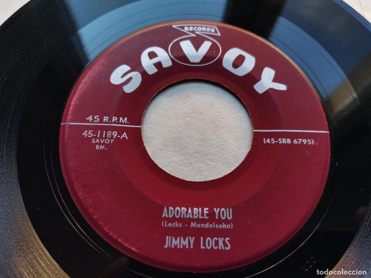 Discos de vinilo: Jimmy Locks &ndash; Adorable You Vinilo 7&rdquo; Single 1956 US 45-1189
