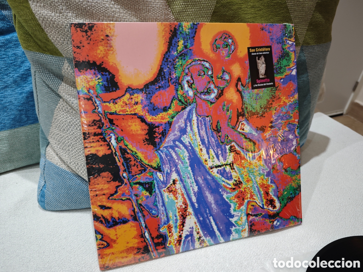 Discos de vinilo: Spinetta Y Los Socios Del Desierto &lrm;&ndash; San Crist&oacute;fo , edici&oacute;n limitada original Argentina Doble Lp