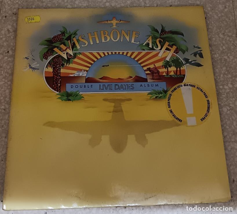 Discos de vinilo: WISHBONE ASH DOUBLE LIVE DATES - Foto 1