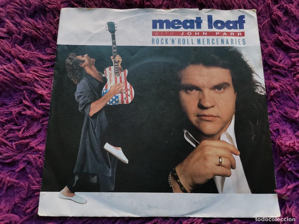 Discos de vinilo: Meat Loaf With John Parr &ndash; Rock 'N' Roll Mercenaries Vinilo 7&rdquo; Single 1986 Europe 108 458