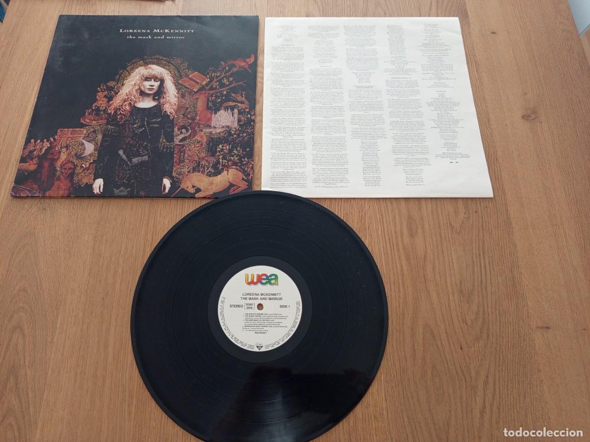 Discos de vinilo: JOYA LP ORIGINAL. LORENA MCKENNITT / THE MASK AND MIRROR / A&Ntilde;O 1994 / SELLO WEA 4509 95296 /COMPLETO