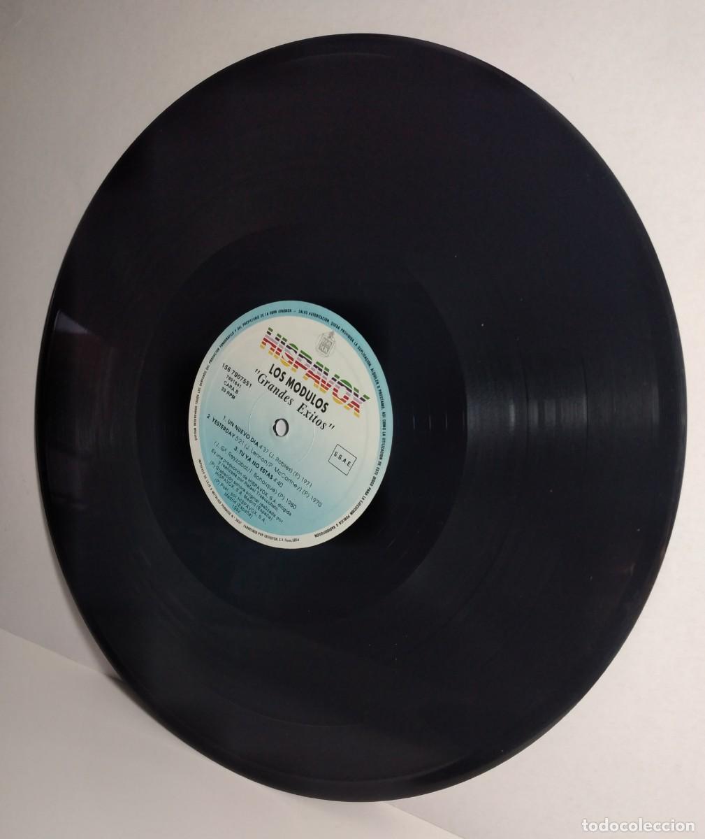 Discos de vinilo: Vinilo: MODULOS -GRANDES EXITOS, Doble LP - 1992 - HISPAVOX - Foto 4