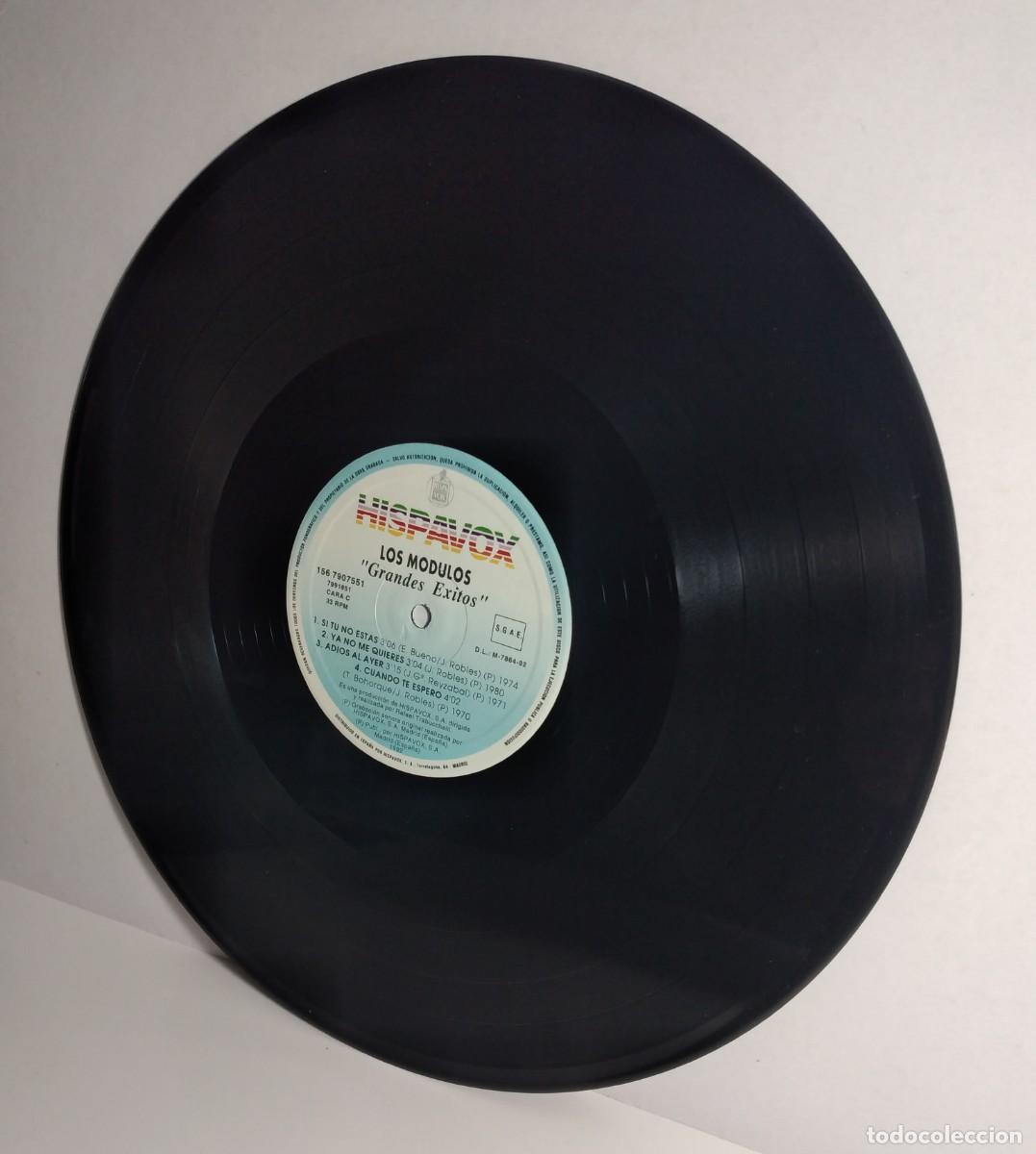 Discos de vinilo: Vinilo: MODULOS -GRANDES EXITOS, Doble LP - 1992 - HISPAVOX - Foto 5
