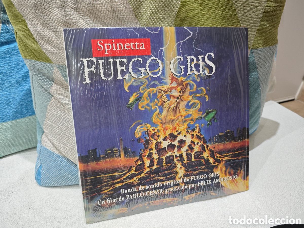 Discos de vinilo: Spinetta - Fuego Gris Edici&oacute;n limitada Doble Vinilo 2017 Argentina