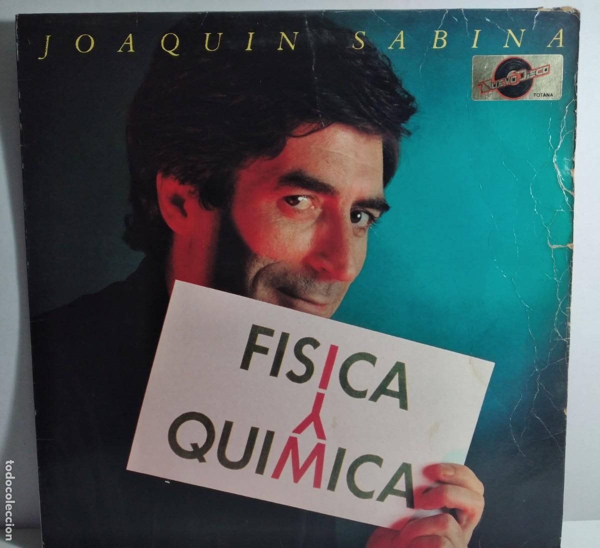 Discos de vinilo: Vinilo: Joaqu&iacute;n Sabina &lrm;&ndash; F&iacute;sica Y Qu&iacute;mica -BMG, 1992